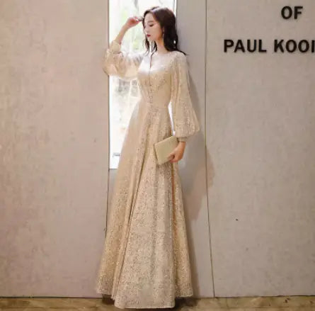 Elegant Evening Dress for Ladies' Party Wear