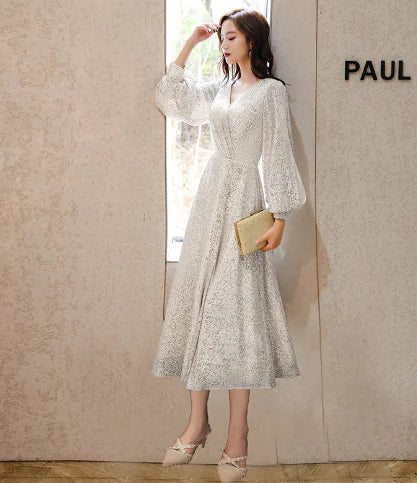 Elegant Evening Dress for Ladies' Party Wear